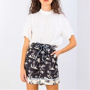 SCOTCH & SODA ISLAND PRINT SHORTS.
